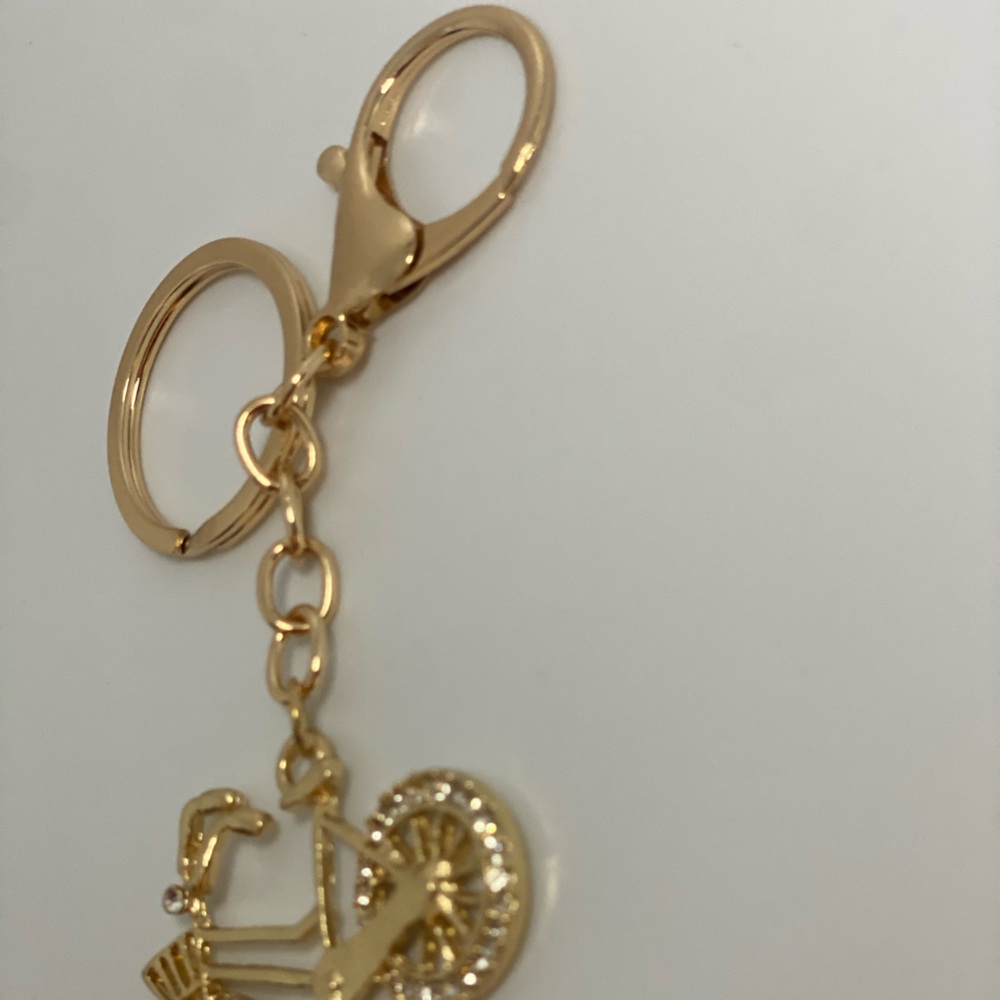 Bicycle Bag Charm/Key Ring - New In Package - Picture 3 of 4